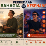 Bahagia dan Kesenangan: Dua Hal yang Berbeda