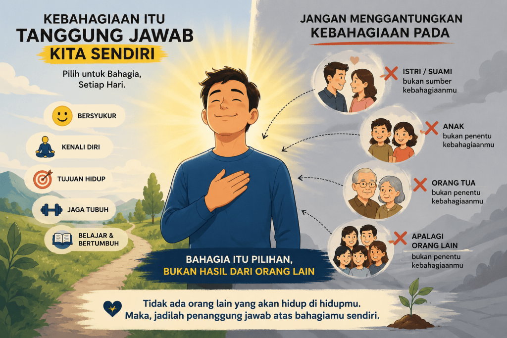 Siapa yang Bertanggung Jawab atas Bahagia Kita?